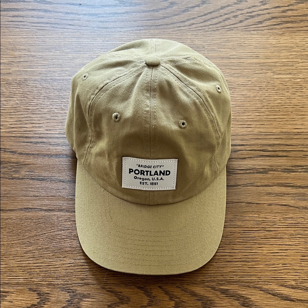 Tan Portland Baseball Cap